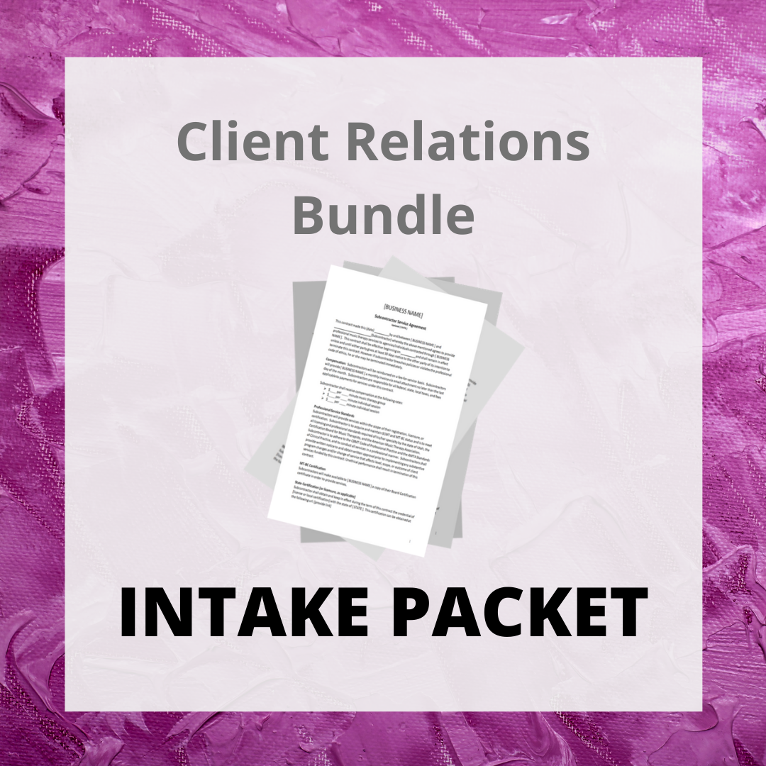 Client Intake Packet