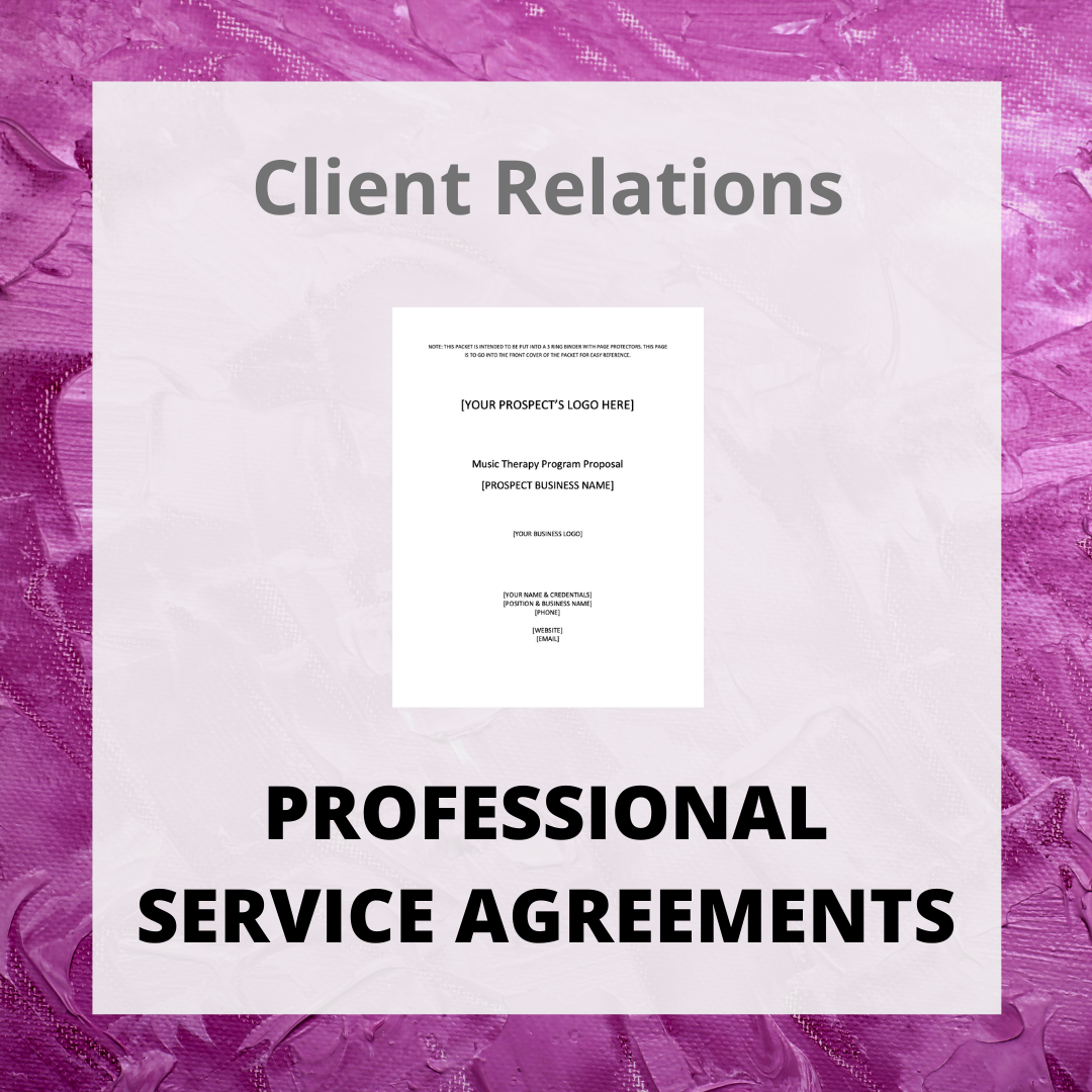 Client Professional Services Agreement Template