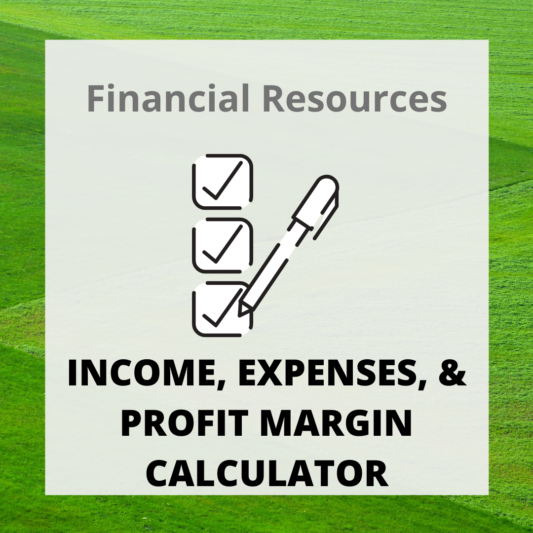 Income, Expenses, and Profit Margin Tracker